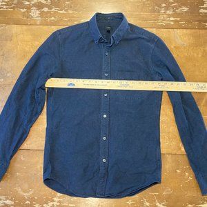 J Crew Oxford Button-Down Shirt Slim Fit S